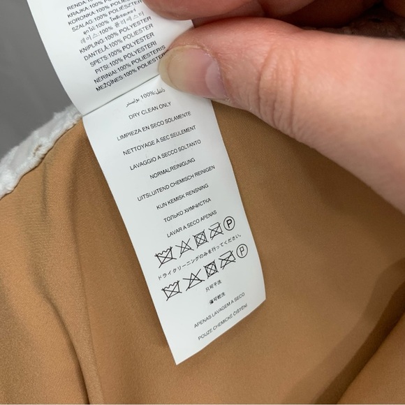 NWT MICHAEL MICHAEL KORS Eyelet Ruffled Midi Skirt, size 0 - Picture 12 of 15